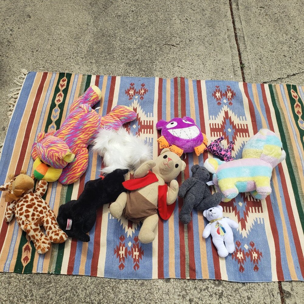 Box Full of Plushies / Stuffed Animals